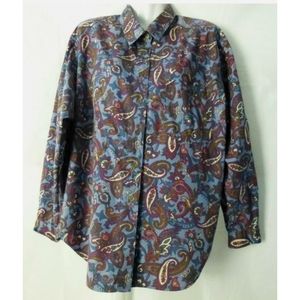 Womens Top Petite Size M Long Sleeve Nipon Studio